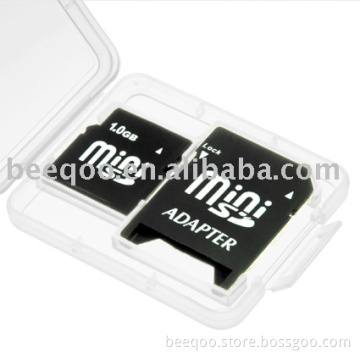 Mini SD Card with Mini SD Card Adapter